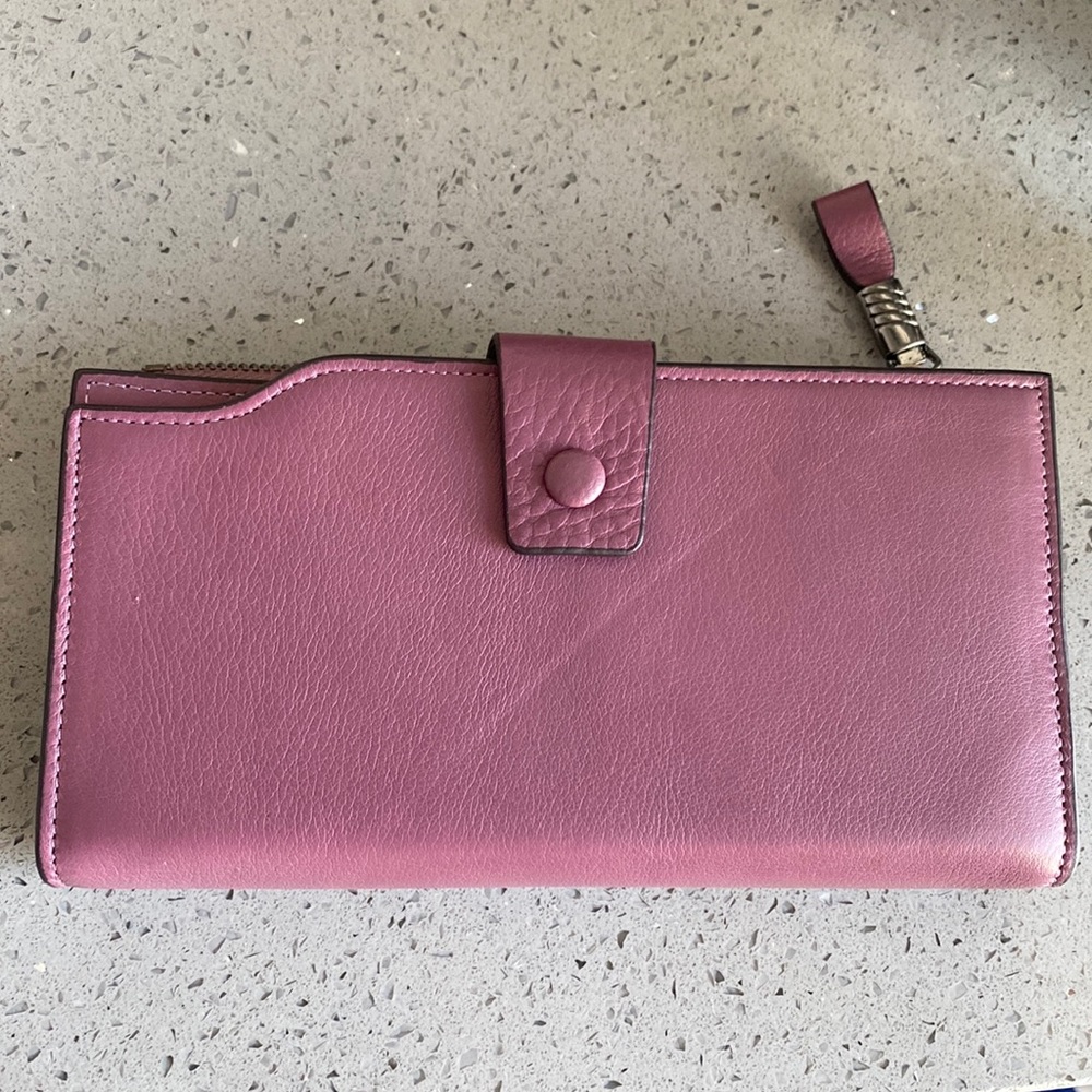Natural Lavender Wallet